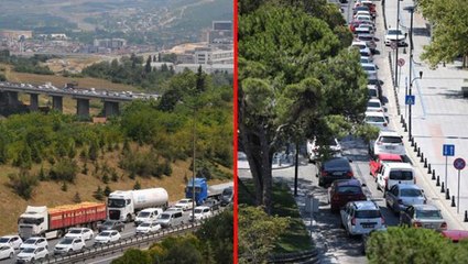 Tatilcilerin dönüş çilesi! Trafik 7 ilde durma noktasına geldi, art arda kazalar yaşandı