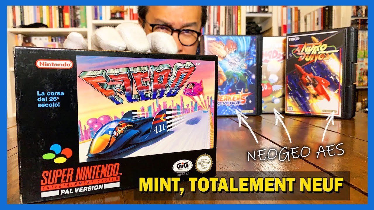 Je déballe un F-ZERO + 3 jeux NeoGeo tous NEUFS, 30 ans après leur sortie