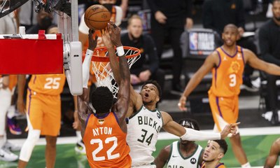 Best 10 blocks from the 2021 NBA Playoffs + Finals