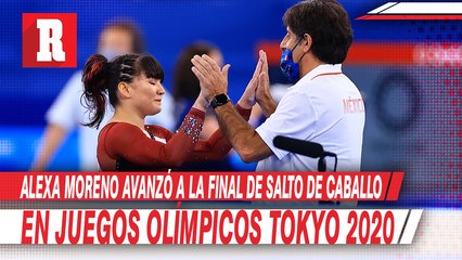 Alexa Moreno avanzó a la final de salto de caballo en Juegos Olímpicos
