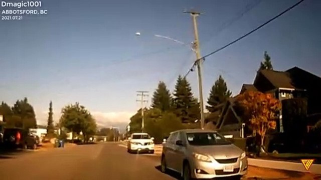 Almost Hitting a Biker That's Not Paying Attention 2021.07.21 — ABBOTSFORD, BC