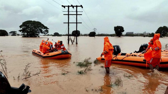 Maharashtra: Several cities completely submerged in floods