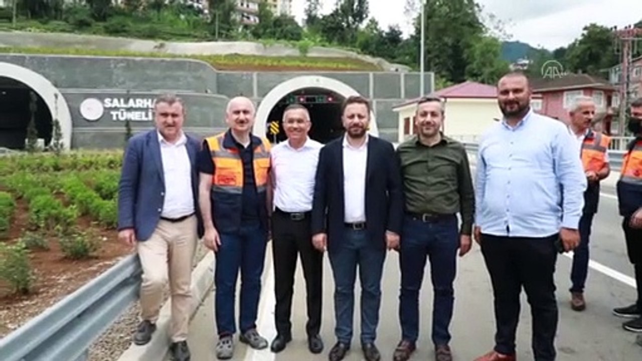 RİZE - Bakan Karaismailoğlu, İyidere ve İkizdere tünellerinde incelemelerde bulundu