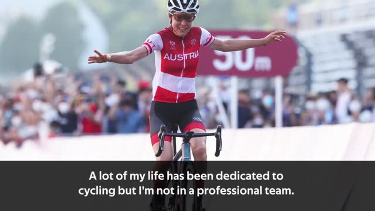 Kiesenhofer produces one of cycling's greatest upsets to win gold