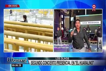 Armonía 10 vuelve a los escenarios en el segundo concierto presencial de El Huaralino