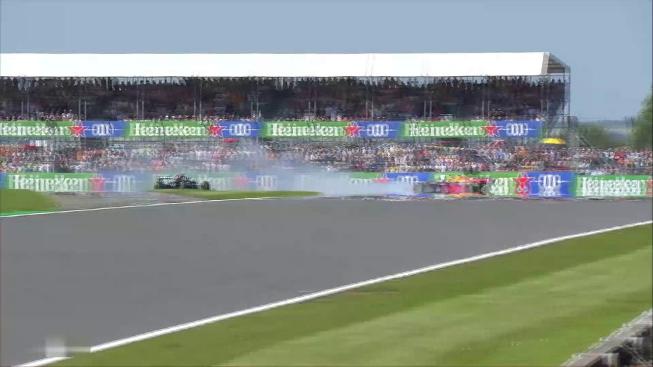 2021 Race Rd10 Silverstone Red Bull vs Mercedes Epic Battle/Big Accident Natural Sounds