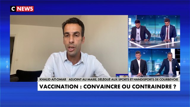 Khalid Ait-Omar, adjoint au maire de Courbevoie : « Quand vous allumez votre smartphone le matin, vous avez plus de messages des anti-vax que du gouvernement de manière à pousser la vaccination »