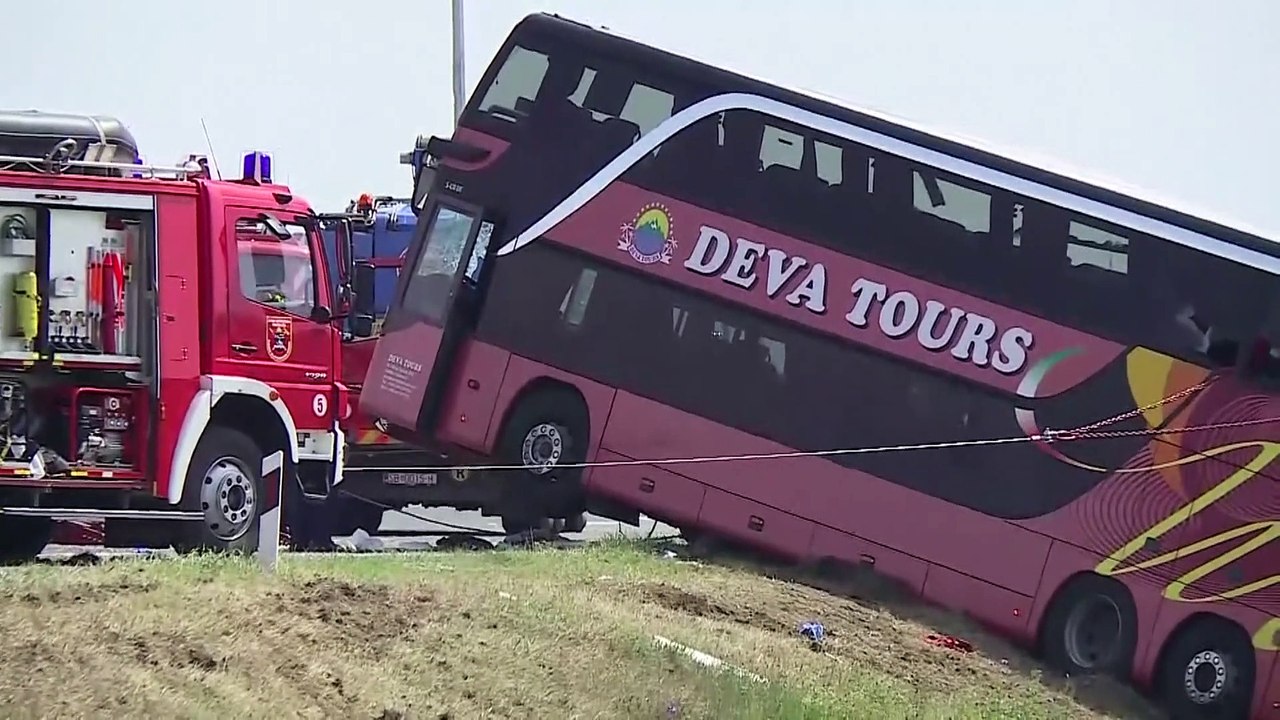 Croatie : Au moins 10 morts et 45 blessés dans un accident de bus