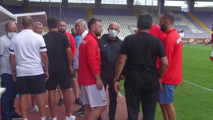 AFYONKARAHİSAR - Hazırlık maçı: Fraport TAV Antalyaspor: 4 - Menemenspor: 1