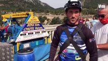 Un saut à l’élastique en vélo du pont de l’Artuby... Le défi vertigineux d’Aurélien Fontenoy