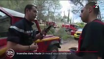 Aude : 850 hectares ravagés par un incendie