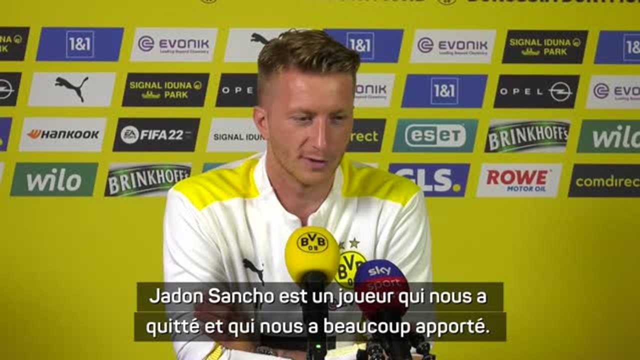 Dortmund - Reus : "Je suis heureux pour Sancho"