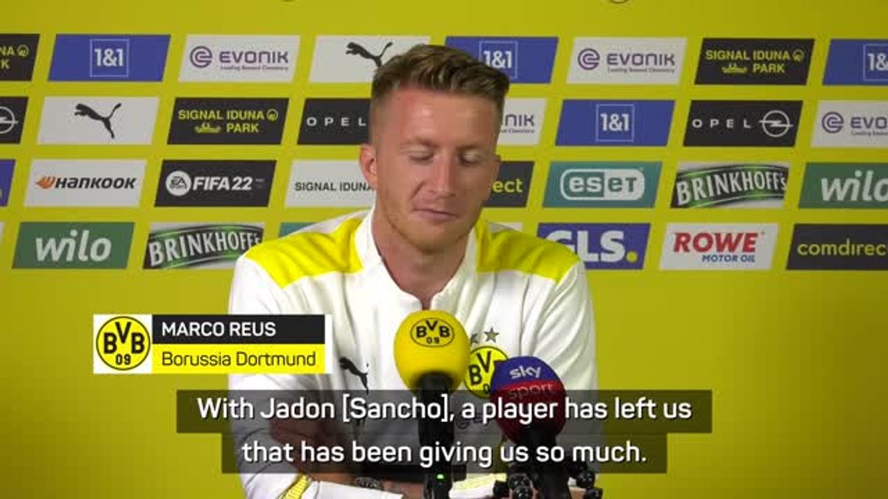 Mixed emotions for Reus after Sancho departs Dortmund
