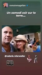 Story de Valérie Trierweiler et Romain Magellan, le 24 juillet 2021.