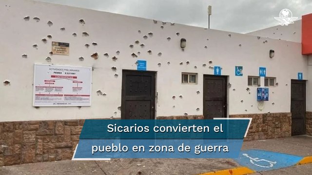 ¡Ay, Dios mío! , feligreses en iglesia se tiran pecho tierra por balacera entre sicarios en Sonora