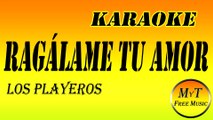Los Playeros - Regálame Tu Amor - Karaoke - Instrumental - Letra - Lyrics (dm)