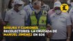 Basura y camiones recolectores La cruzada de Manuel Jiménez en SDE nuevo
