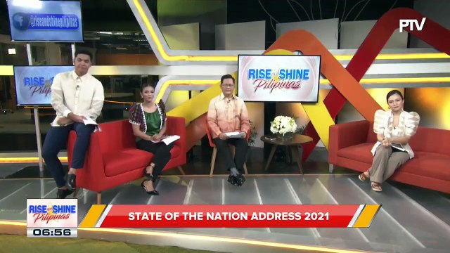 Panayam ng Rise and Shine Pilipinas kay House Deputy Speaker Rep. Jose 'Lito' Atienza Jr. kaugnay ng gaganaping State of the Nation Address ni Pangulong Duterte ngayong araw