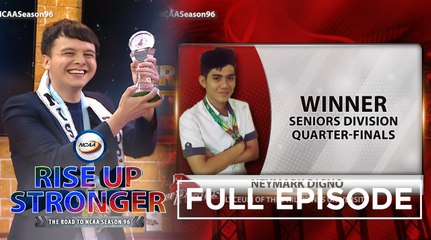 Rise Up Stronger: NCAA Season 96 Srs. online chess competition (QF) July 25, 2021 (Full Episode)