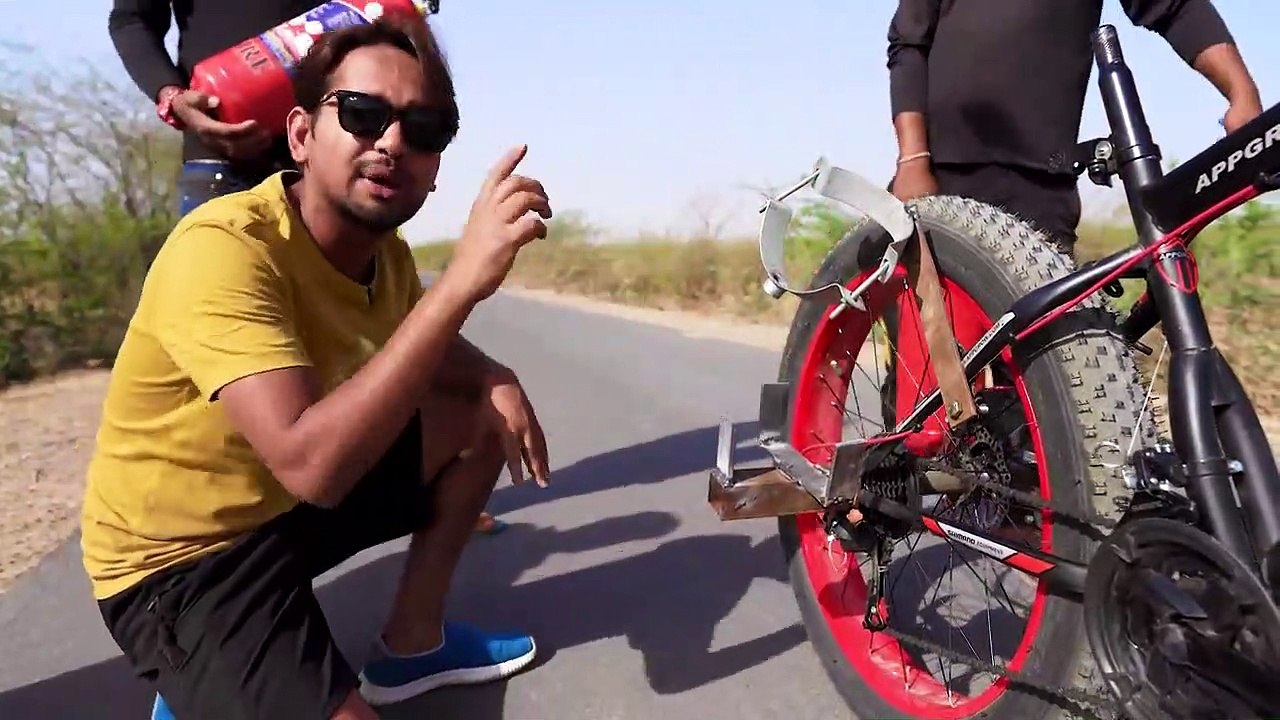 Rocket Powered Cycle - Amazing