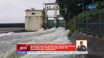 Bustos Dam sa Bulacan, nagpakawala ng tubig sa gitna ng malakas na ulan nitong weekend | UB
