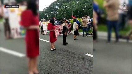 #SONA2021 protesters brave COVID-19 threat to voice dissent