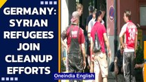 Germany: Syrian refugees travel to help people| Floods | Oneindia News