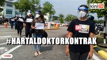 #HartalDoktorKontrak berlangsung serentak seluruh negara