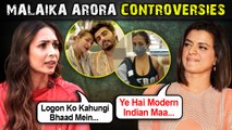 Malaika Insulted By Farah-Rangoli, Love Affair With Arjun, Called 'Desperate Buddhi', Trolled | All Controversies