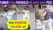 Taimur Ali Khan Shows Victory Sign To Media, Says ' Click Only Photos '
