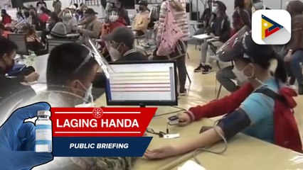 Mga residente sa Baguio City, patuloy na nagpapabakuna kontra COVID-19 sa kabila ng hindi magandang panahon