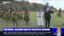 En Polynésie, Emmanuel Macron sur les traces de Gauguin