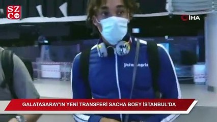 Galatasaray’ın yeni transferi Sacha Boey, İstanbul’da