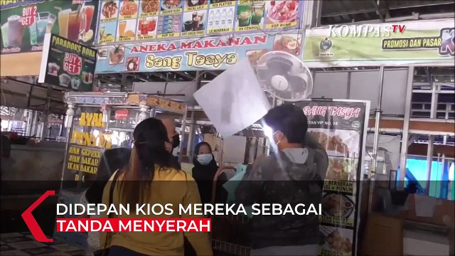 Naikkan Bendera Putih, Pelaku Usaha Kuliner di Medan Menyerah Atas PPKM Darurat