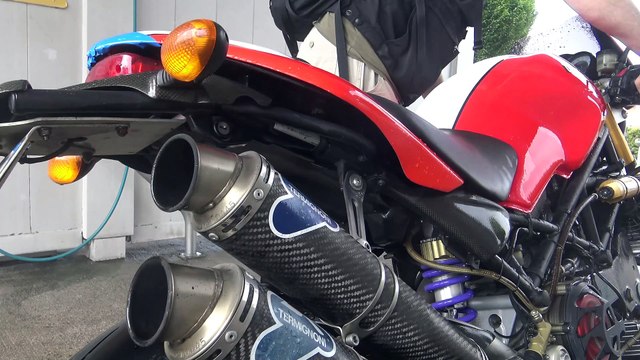 DUCATI MONSTER S4R 996 c.c. YEAR 2004 TERMIGNONI EXHAUST SOUND