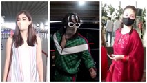 Ranveer Singh, Yami Gautam & Pooja Hegde Snapped At The Airport