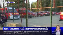 Dans l'Aude, l'incendie fixé après la mobilisation de 800 pompiers