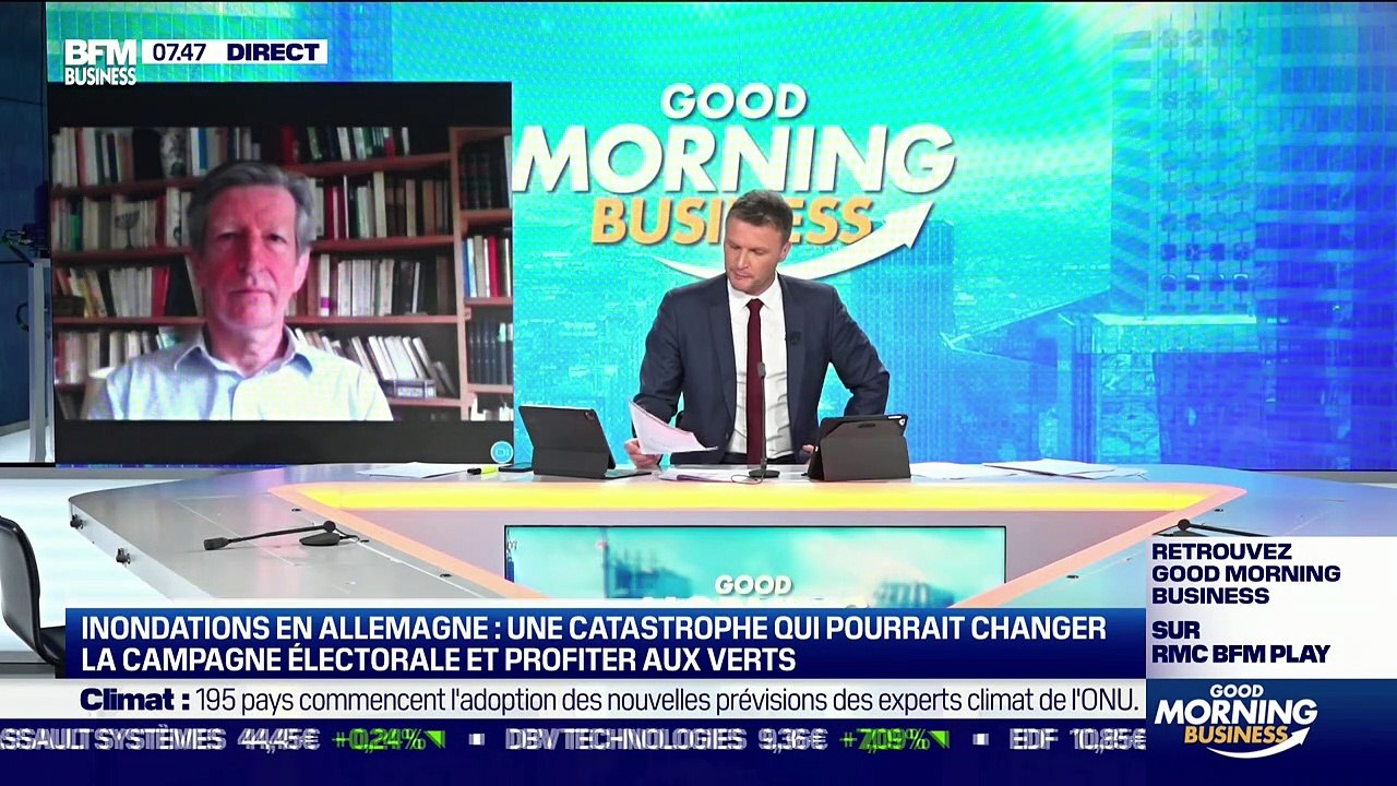 Frank Baasner (DFI) : Les inondations en Allemagne pourraient changer la campagne électorale et profiter aux Verts - 26/07
