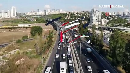 Tatil bitti, trafik çilesi başladı