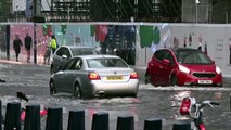 Flooded London hospitals turn patients away as storms batter England’s south