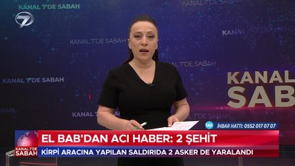 Kanal 7'de Sabah – 25 Temmuz 2021