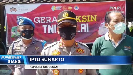 Polsek Grobokan Lakukan Vaksinasi Massal Jemput Bola ke Pelosok Desa