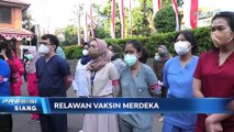 Polres Metro Jakarta Barat  Terjunkan Ratusan Relawan Vaksin Merdeka Kelokasi Rw Terpadat