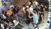 Taksim’de kadınlara laf atan yabancı uyruklulara meydan dayağı