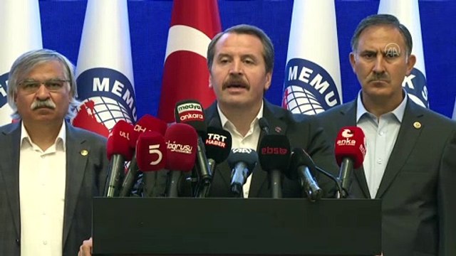 ANKARA - Ali Yalçın: 'Memur maaşlarına 600 lira seyyanen zam yapılmalıdır'