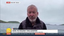 Good Morning Britain - Chief Executive of Visit Cornwall Malcolm Bell explains how Visit Cornwall is asking visitors to test before they travel and pack Covid tests for while they are away