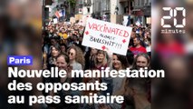 Coronavirus : 11.000 personnes ont manifesté contre le pass sanitaire à Paris