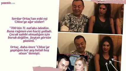 Serdar Ortaç’tan eski eşi Chloe’ye ağır sözler!