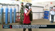 KOHARMATAU Lanud Husein Dukung Ketersediaan Oksigen di Kota Bandung