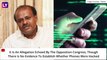 Pegasus Spyware Scandal- Congress Govt In Karnataka Allegedly Toppled; France's Macron Also Targeted